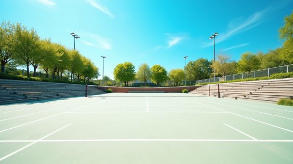 Créer un terrain de badminton en extérieur : contraintes et solutions