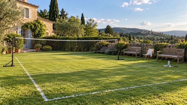 Solutions pratiques pour aménager un terrain de badminton extérieur